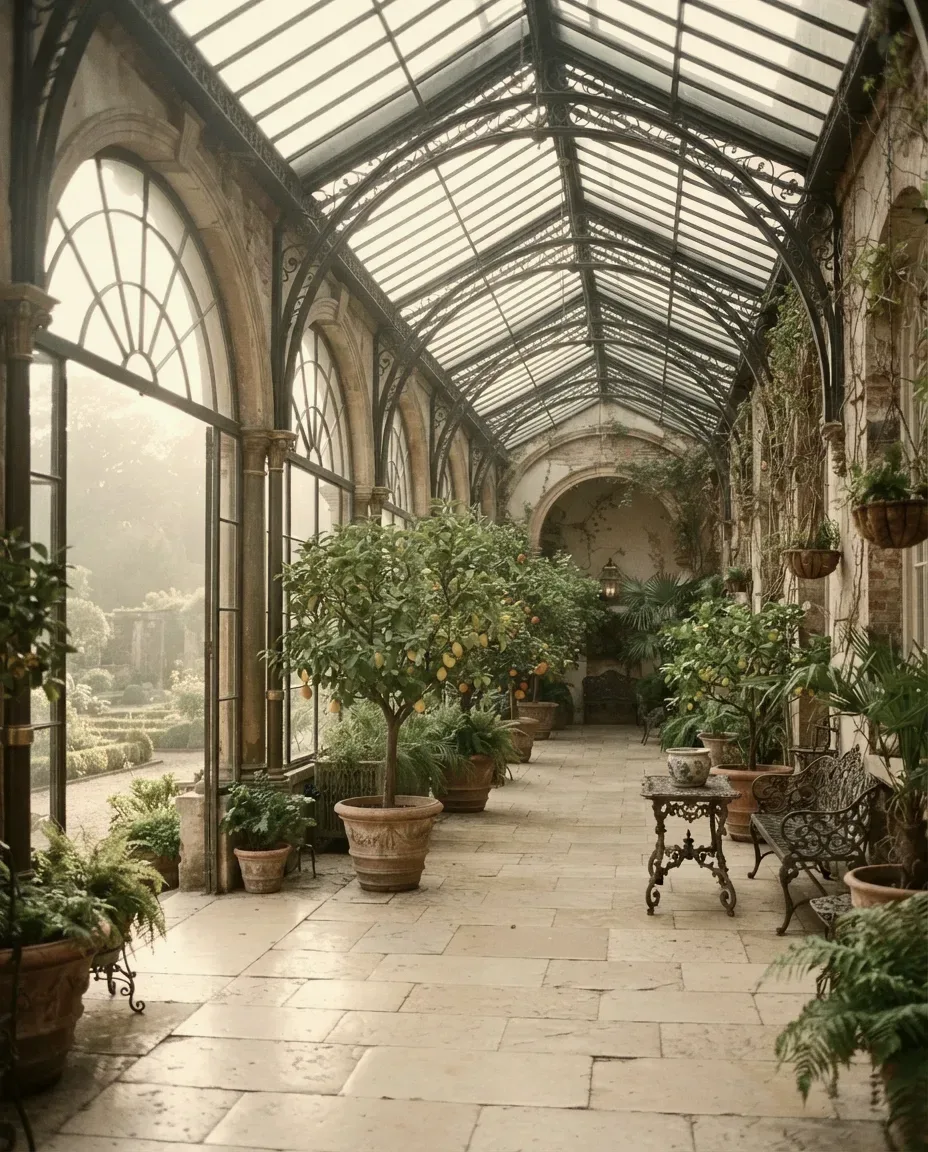 The Glass Orangerie at Marémont